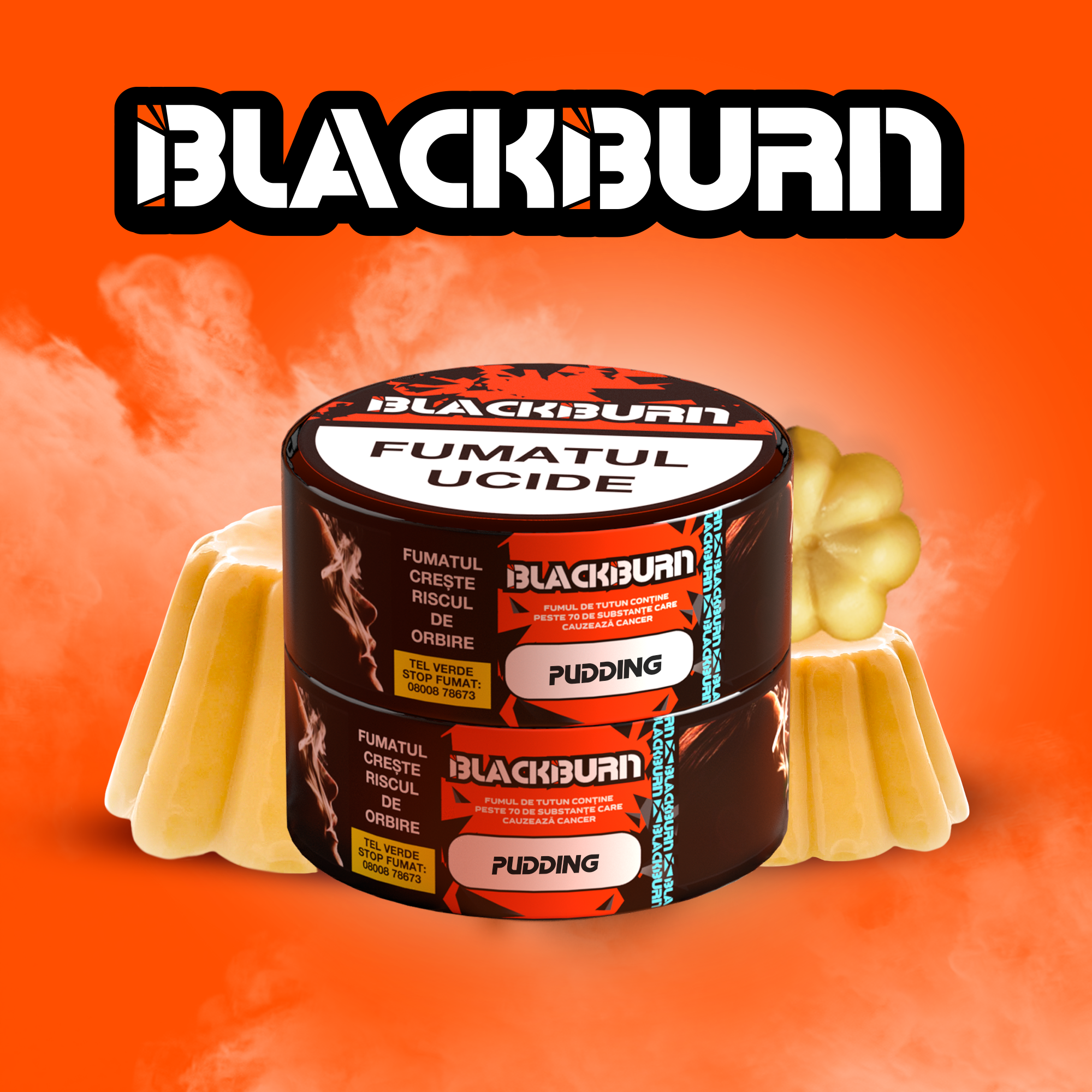 BlackBurn (25g) Pudding