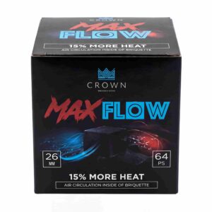 CARBUNE BRIQUETTE MAXFLOW 26mm (1kg)