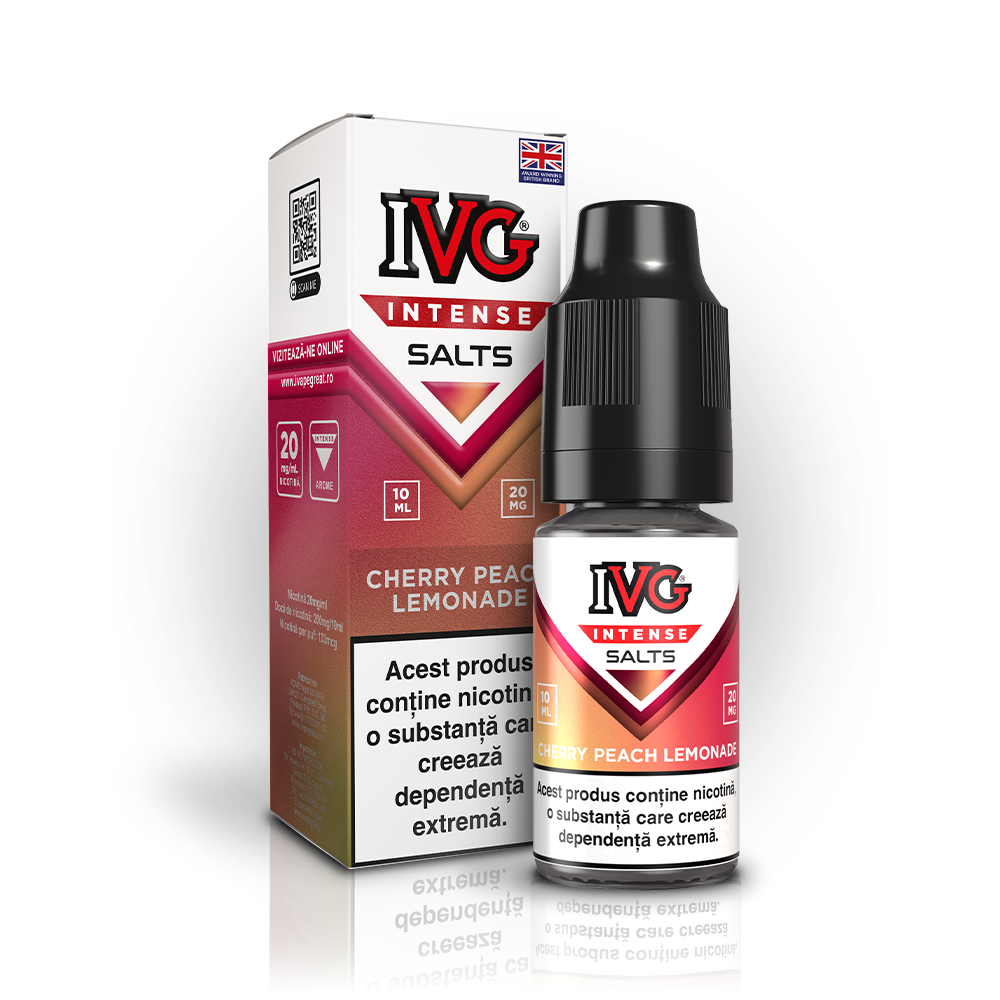 IVG Intense Salts – Cherry Peach Lemonade